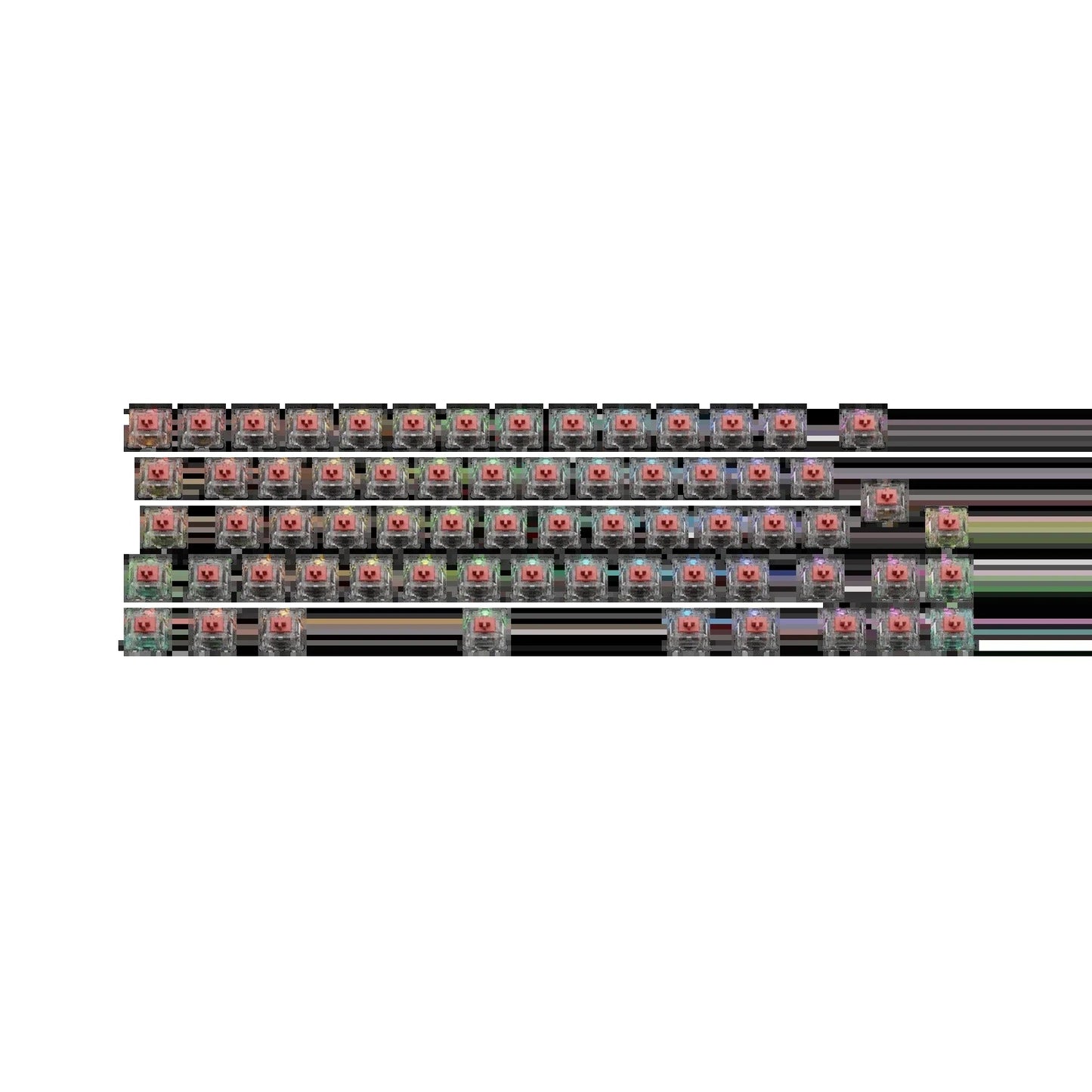 Glorious Switches Fox Ultralight MX 65 ISO