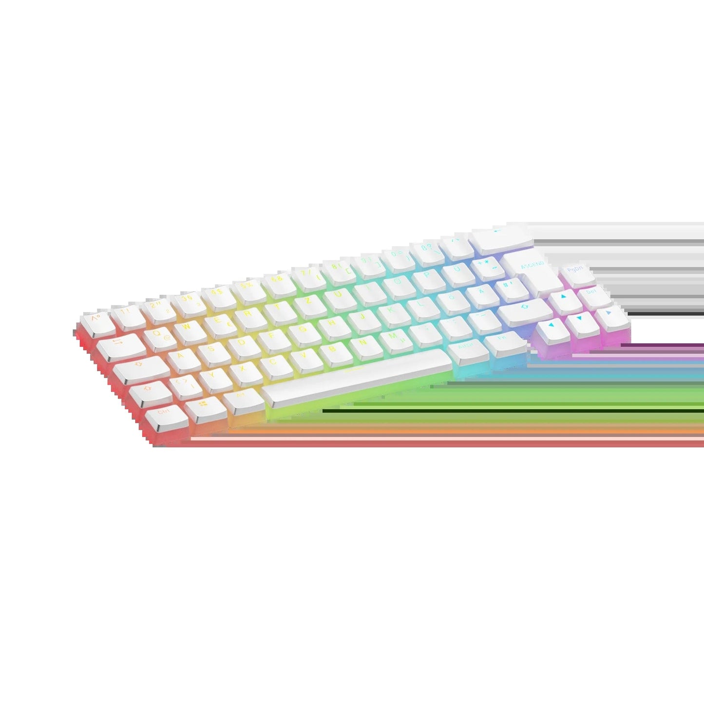 Keycaps Aura V3 White DE