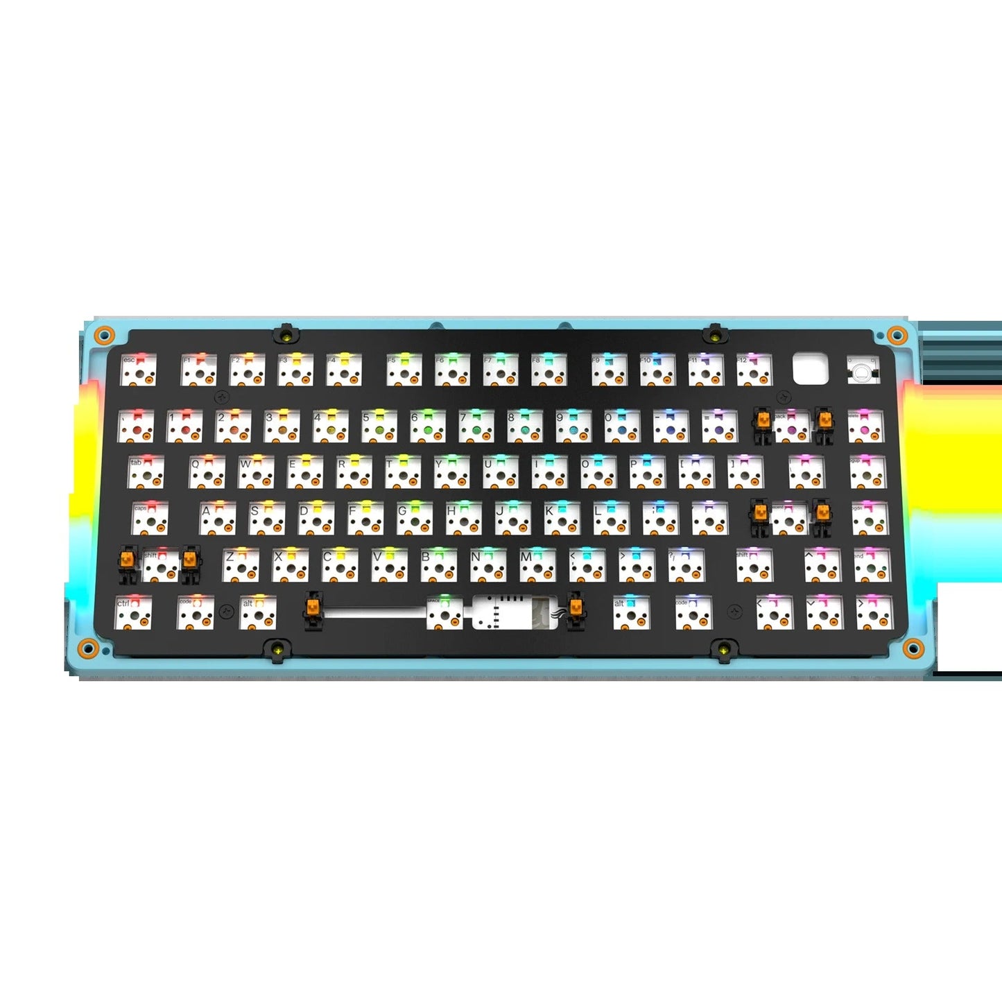 GMMK 3 Bottom Case Limited Edition Metal Laguna Blue 75