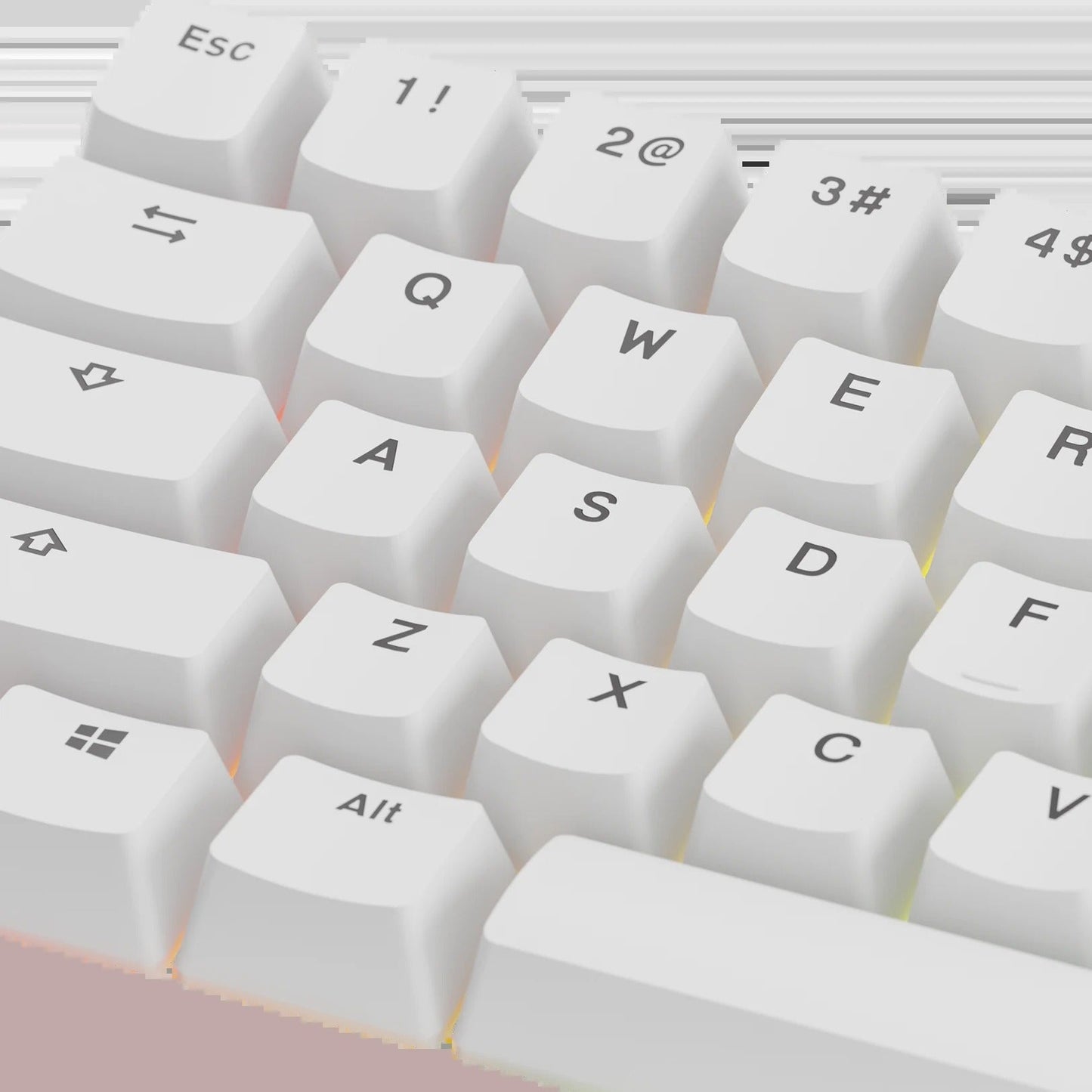 Keycaps Basics Classic White US