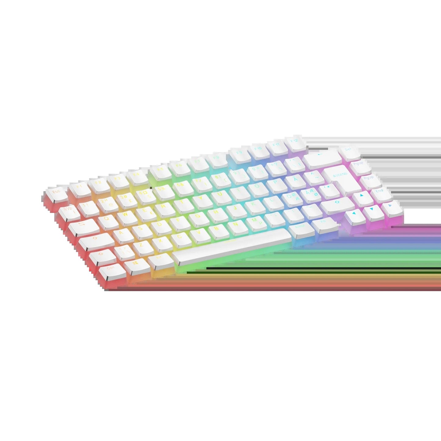 Keycaps Aura V3 White ND