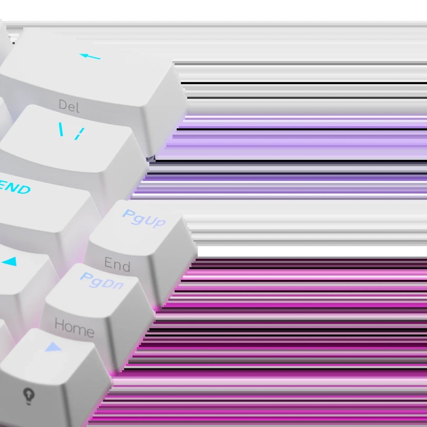 Keycaps Backlit White US