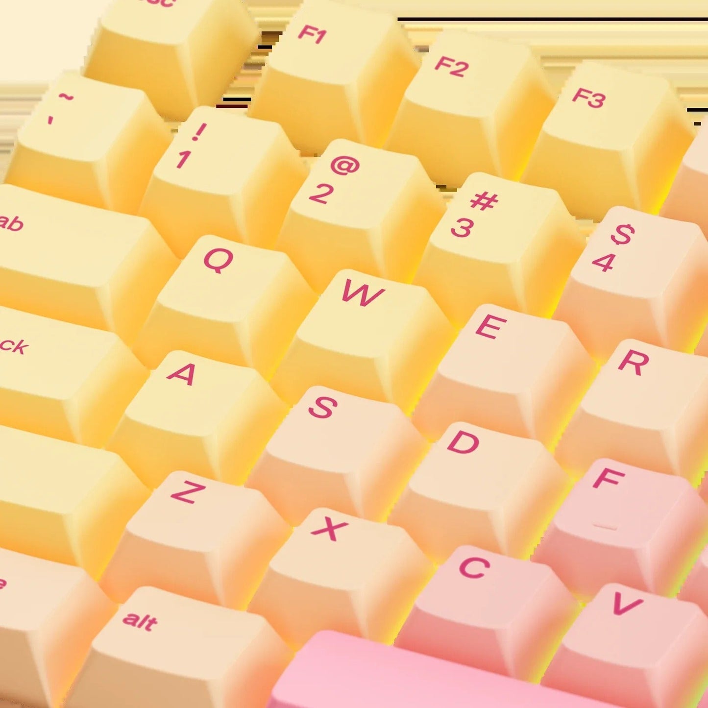 Keycaps Grapefruit US