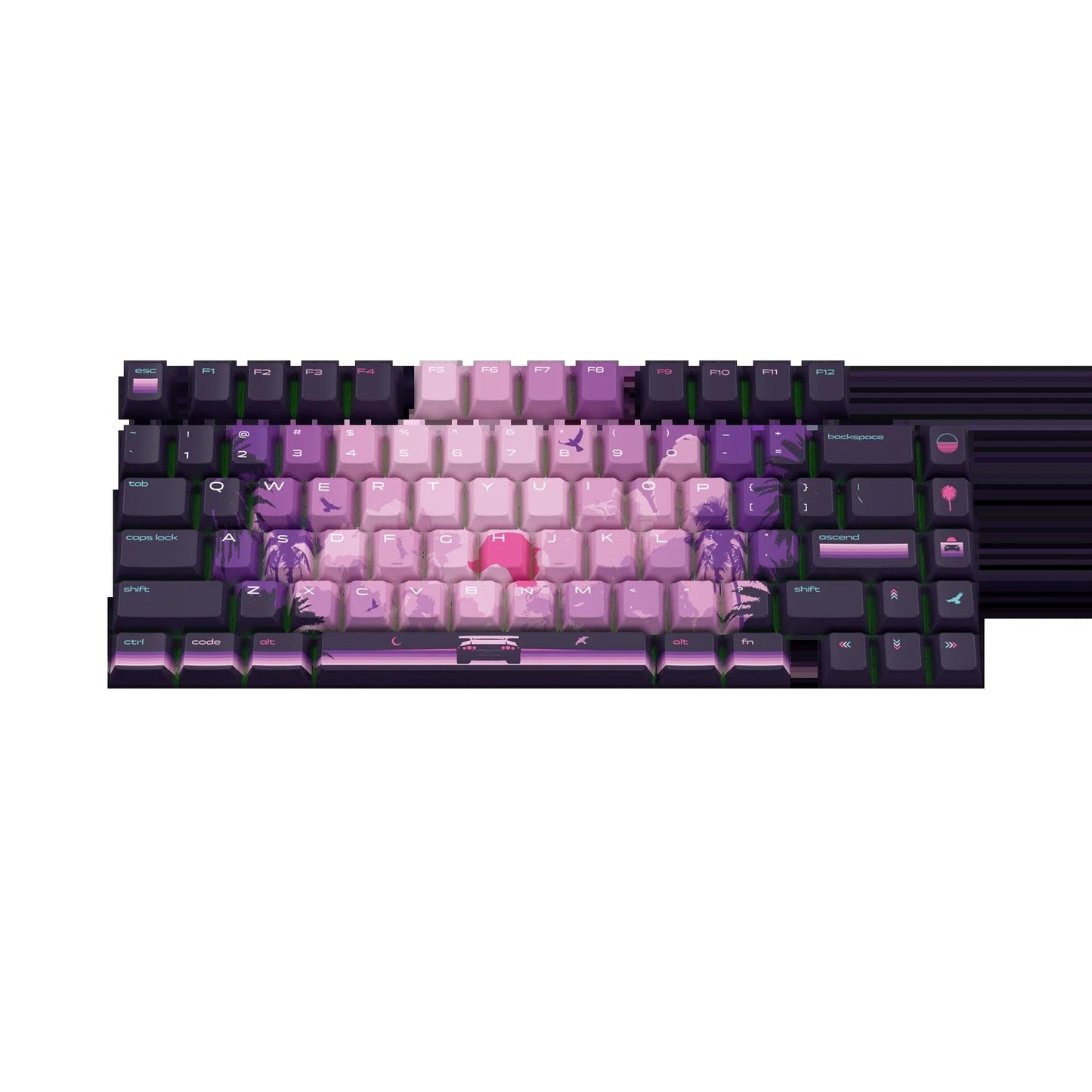 Keycaps Limited Edition Synth Sunset US