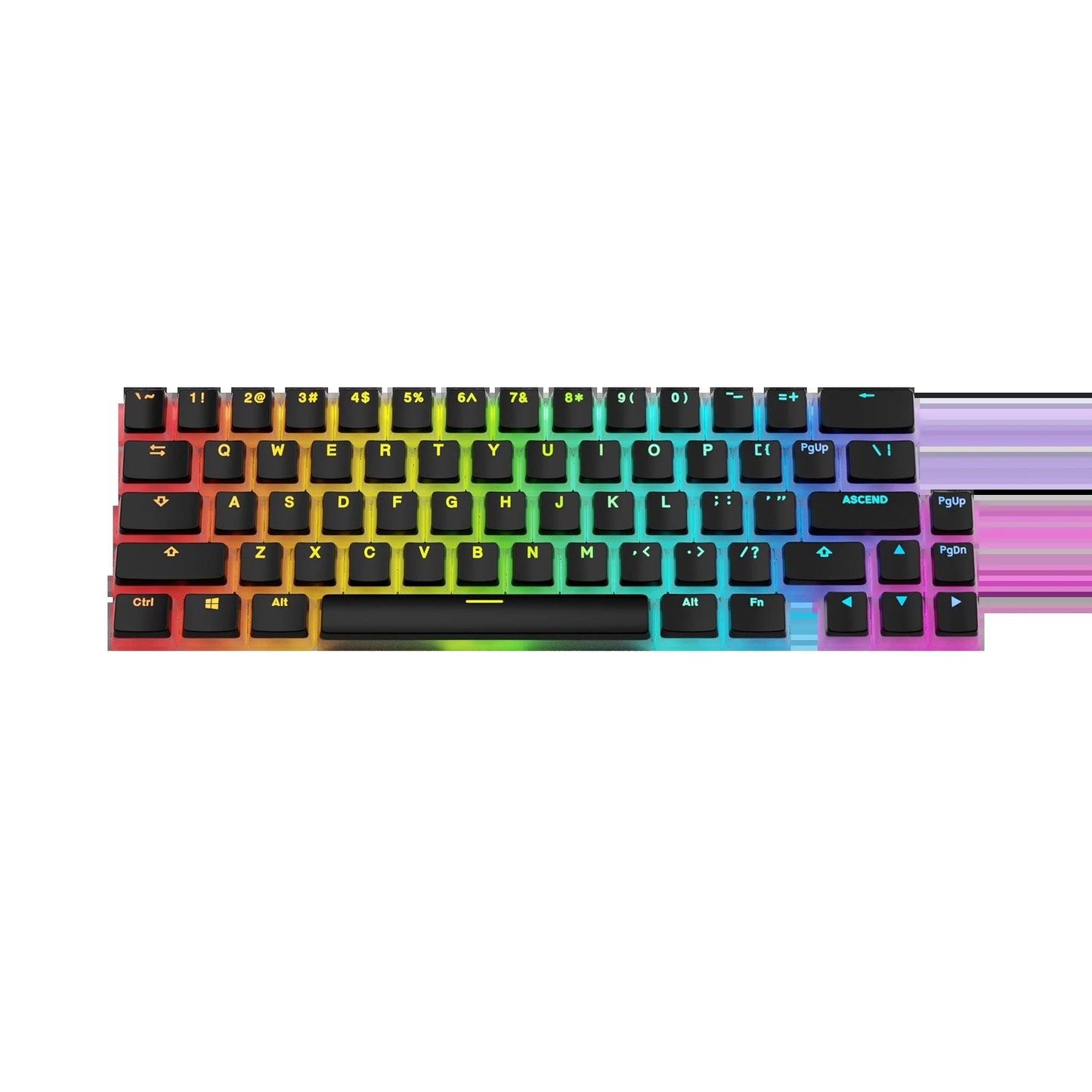 Keycaps Aura V3 Black US