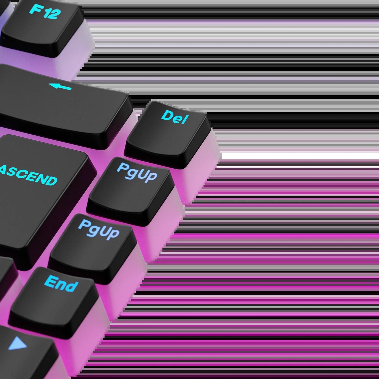 Keycaps Aura V3 Black ND