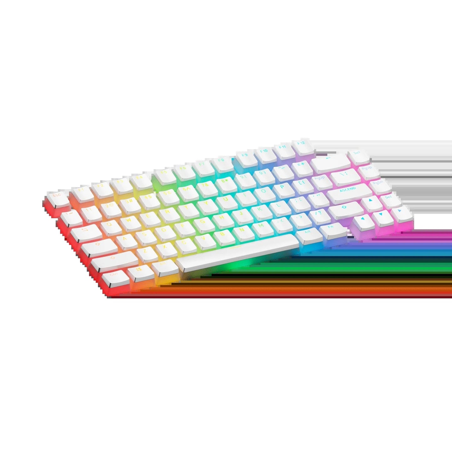 Keycaps Aura V3 White US