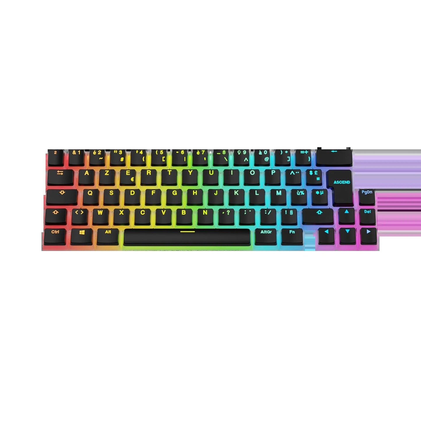 Keycaps Aura V3 Black FR